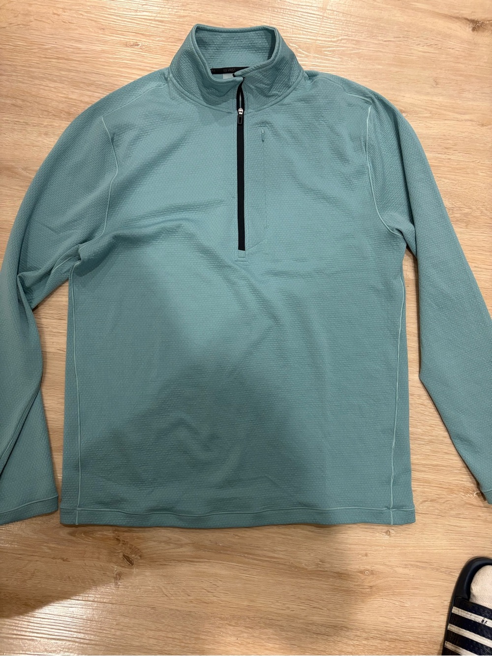 VRST Light Teal Quarter-Zip Pullover
